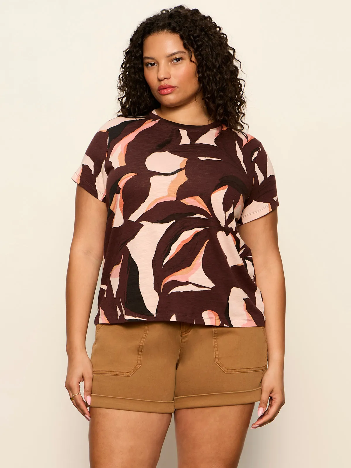 The Perfect Tee Desertscape Extended Sizing sold by Sanctuary product image thumbnail 2