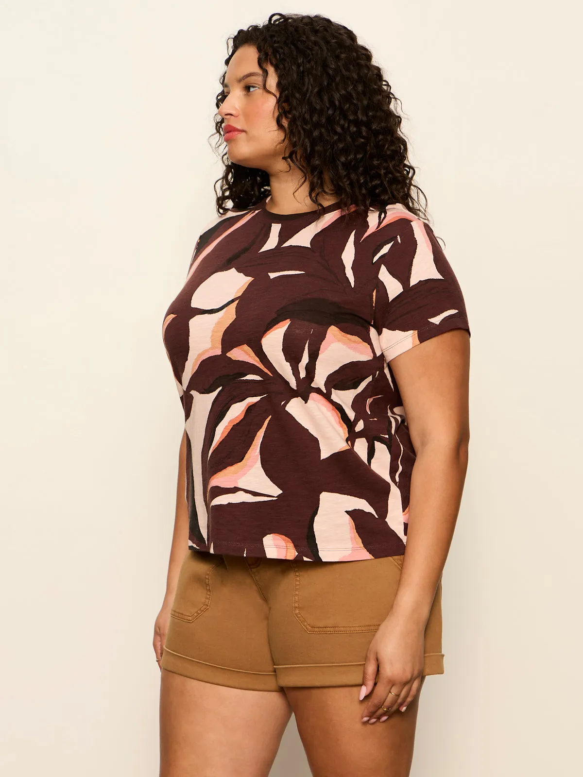 The Perfect Tee Desertscape Extended Sizing sold by Sanctuary product image thumbnail 4