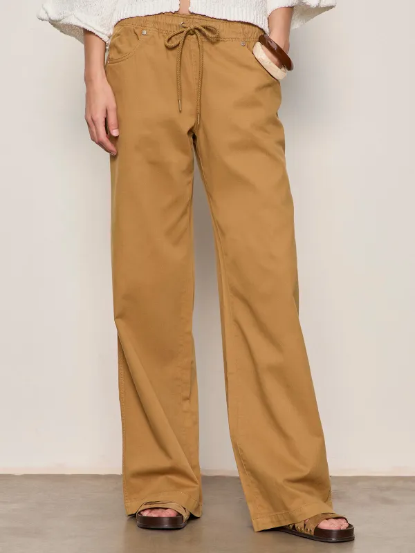All Aboard Pant Washed Cumin made by Sanctuary