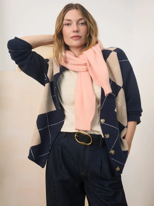 Arden Cardigan Loma Argyle made by Sanctuary