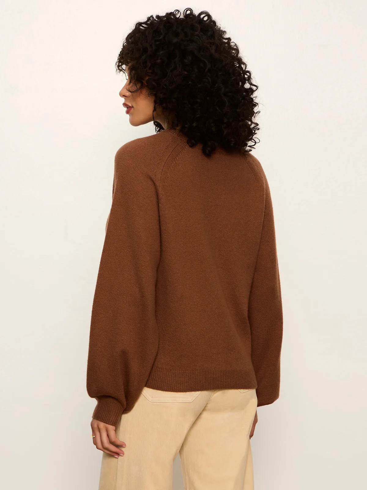Soft Popover Sweater Cocoa Powder Petite Sizing sold by Sanctuary product image thumbnail 4