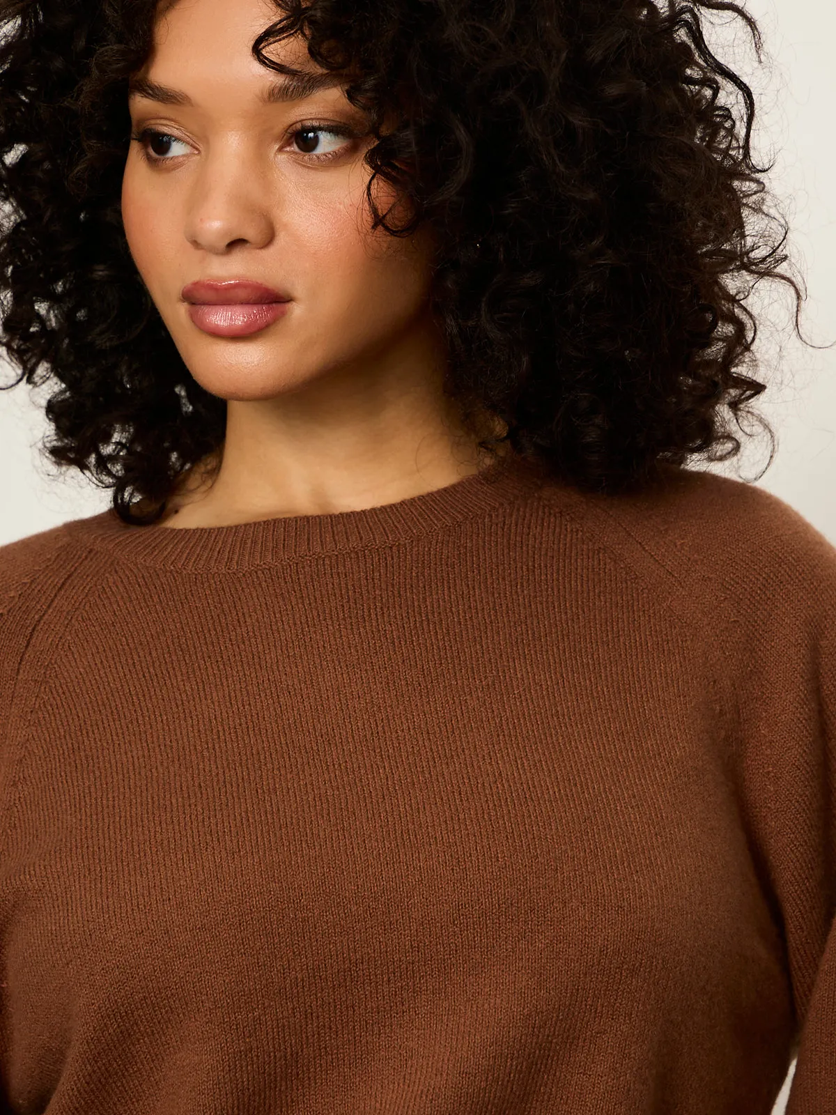 Soft Popover Sweater Cocoa Powder Petite Sizing sold by Sanctuary product image thumbnail 5