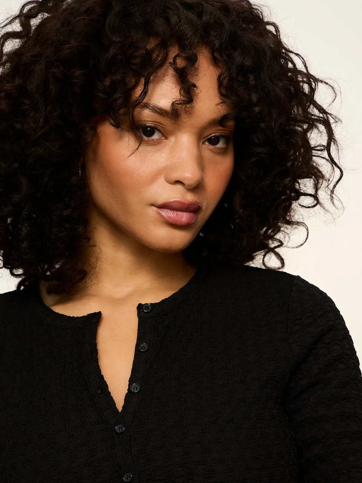 Not So Basic Textured Top Black sold by Sanctuary product image thumbnail 5