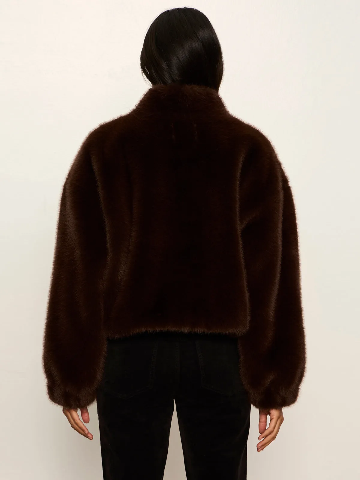 Everest Fur Bomber Espresso Martini sold by Sanctuary product image thumbnail 4