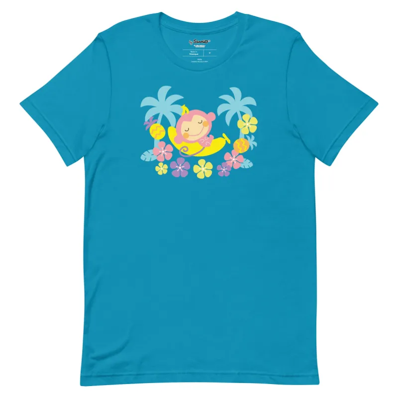 Chi Chai Monchan Tropical Paradise Tee sold by Sanrio