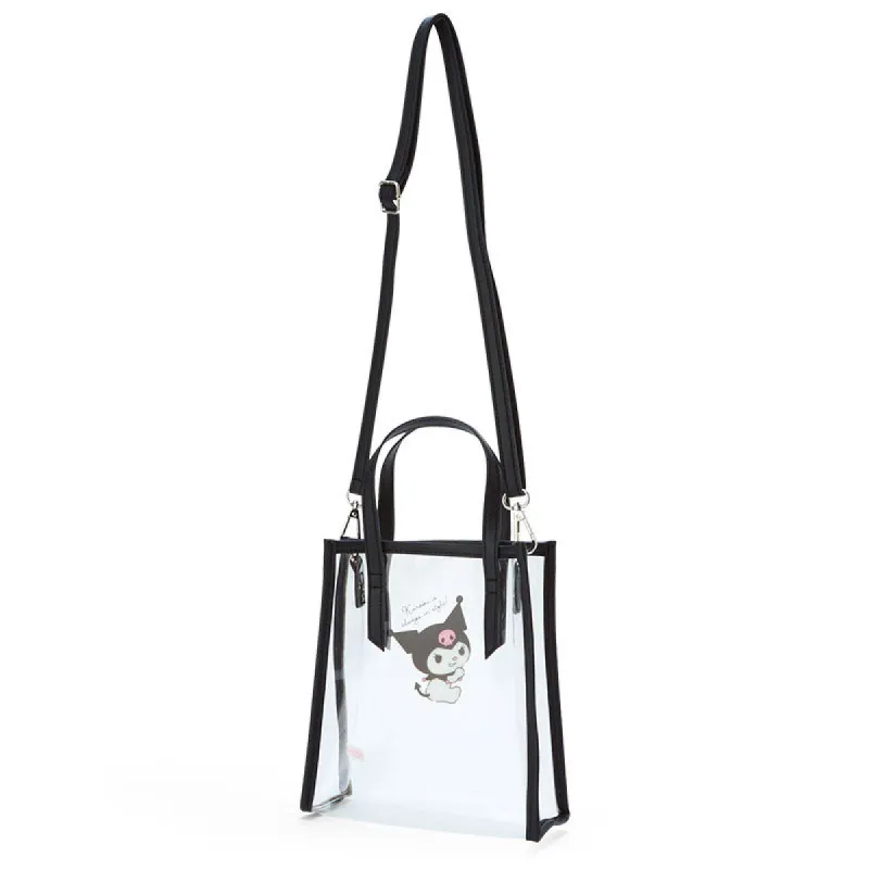 Kuromi Clear Convertible Mini Tote sold by Sanrio