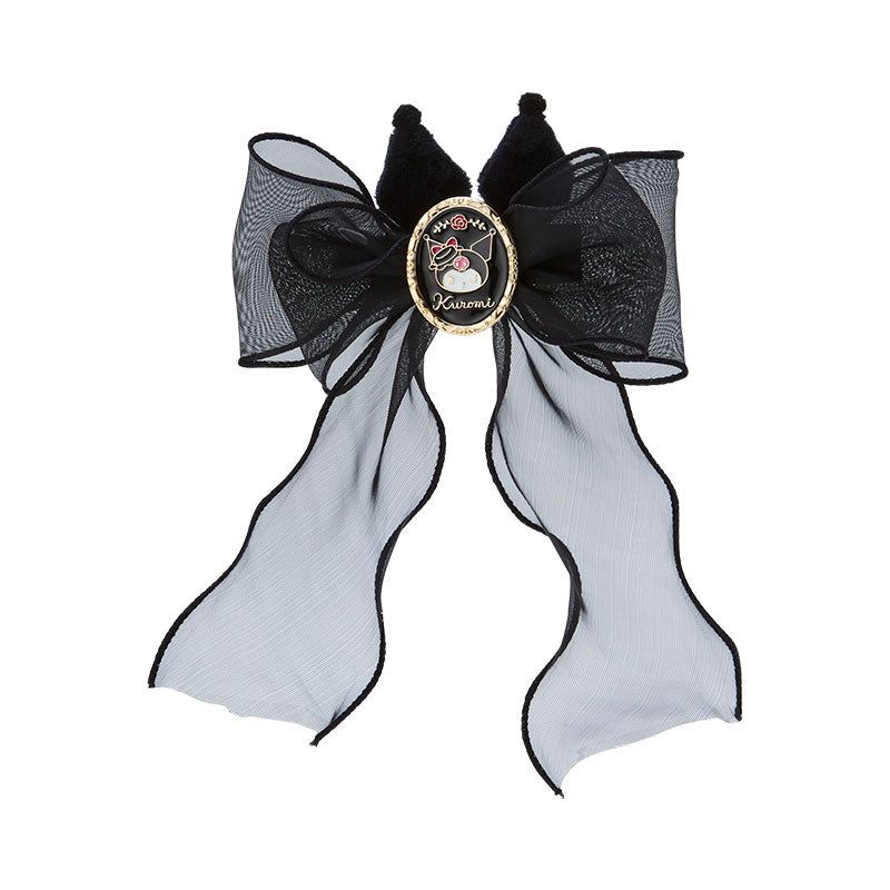 Kuromi Ribbon Hair Clip (Mystic Mansion Series) sold by Sanrio