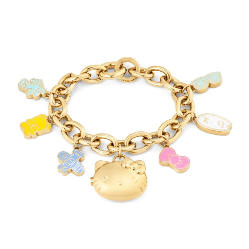 Hello Kitty x MVMT 50th Anniversary Charm Bracelet Watch sold by Sanrio