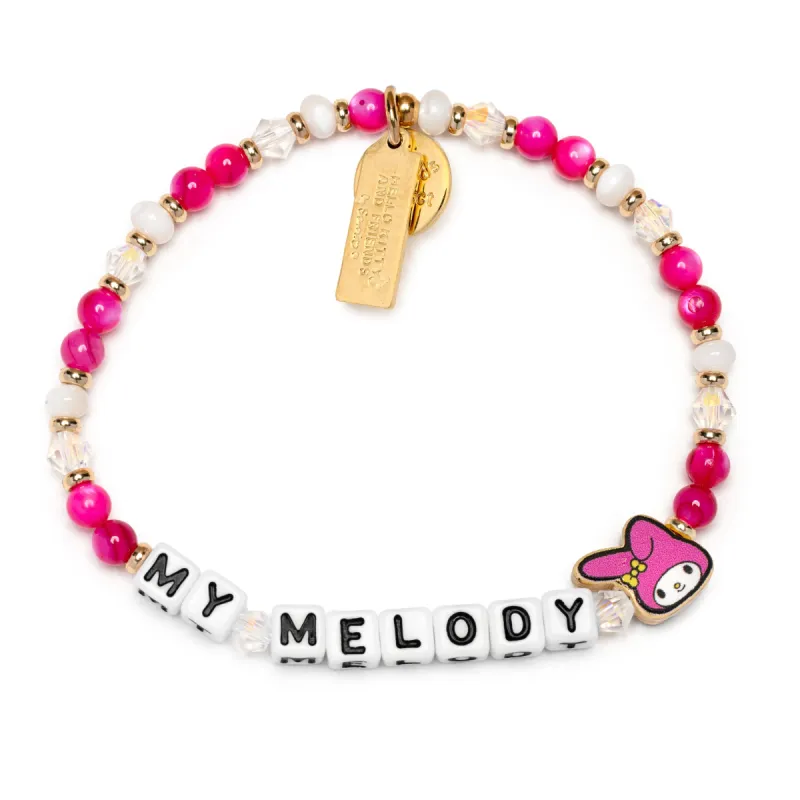 My Melody x Little Words Project Beaded Bracelet sold by Sanrio