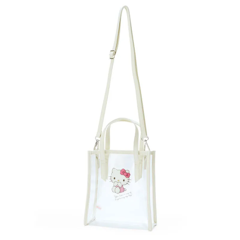 Hello Kitty Clear Convertible Mini Tote sold by Sanrio