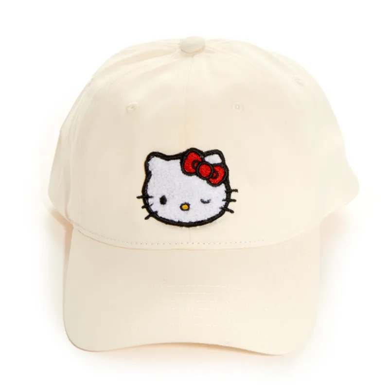 Hello Kitty Chenille Patch Cap sold by Sanrio