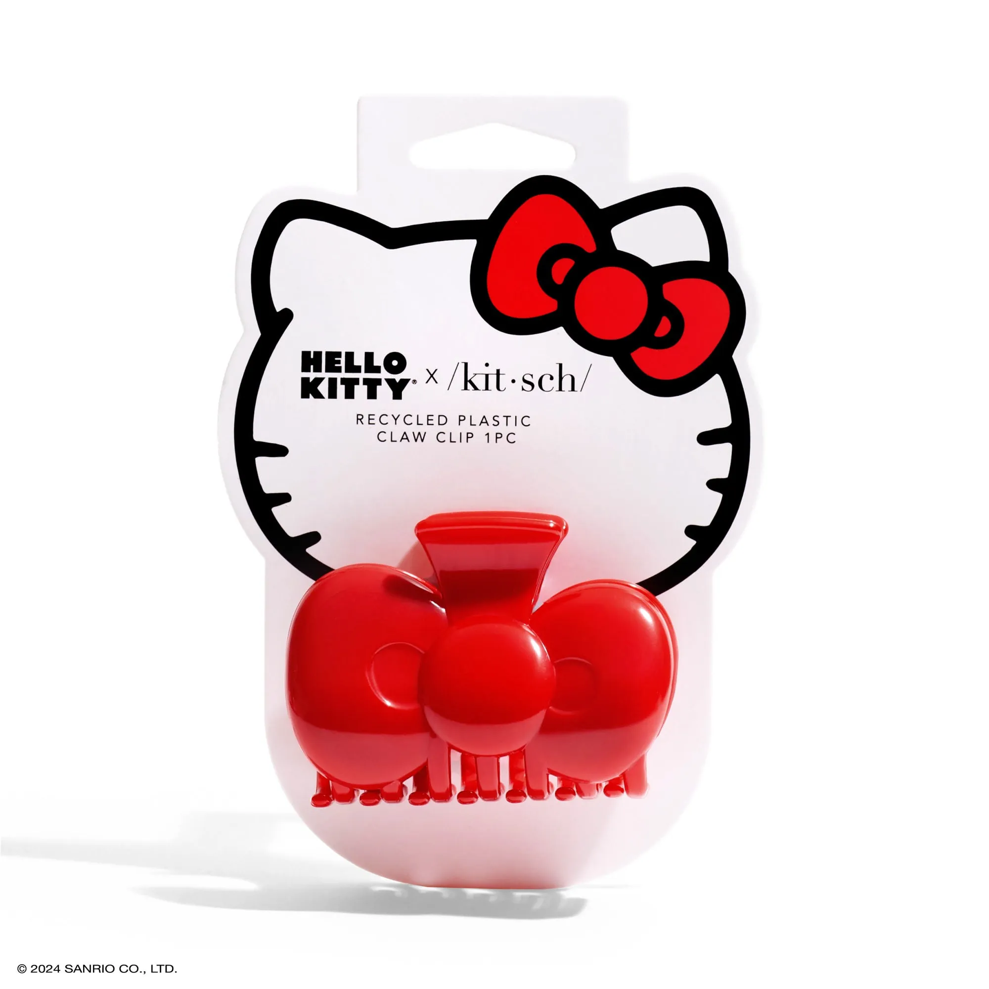 Hello Kitty x Kitsch Bow Shape Claw Clip (Red) sold by Sanrio product image thumbnail 2