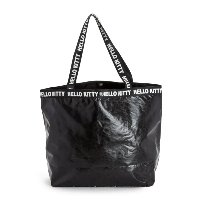 Hello Kitty Black Carryall Tote (High Impact Series) made by Sanrio