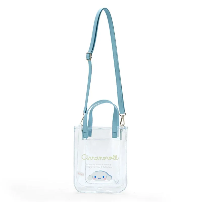 Cinnamoroll Clear 2-Way Mini Tote sold by Sanrio