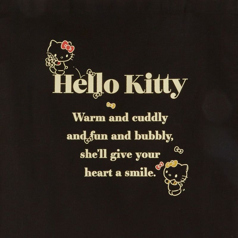 Hello Kitty Canvas Easy Tote Bag (Black) sold by Sanrio product image thumbnail 3