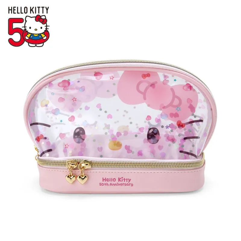 Hello Kitty Cosmetic Pouch (50th Anniv. The Future In Our Eyes) sold by Sanrio