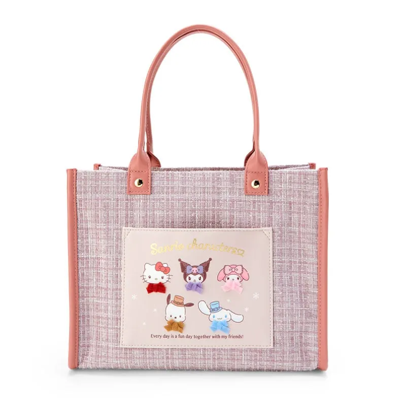 Sanrio Characters Tote Bag (Winter Tweed Series) sold by Sanrio