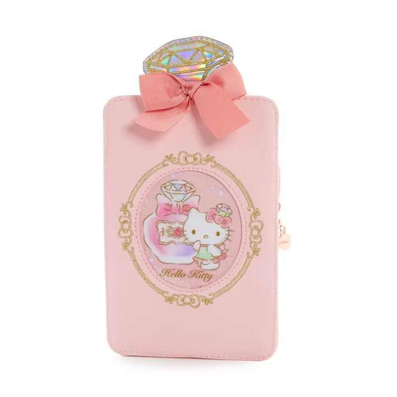 Hello Kitty Die-cut Zipper Pouch (Diamond Perfume Series) sold by Sanrio