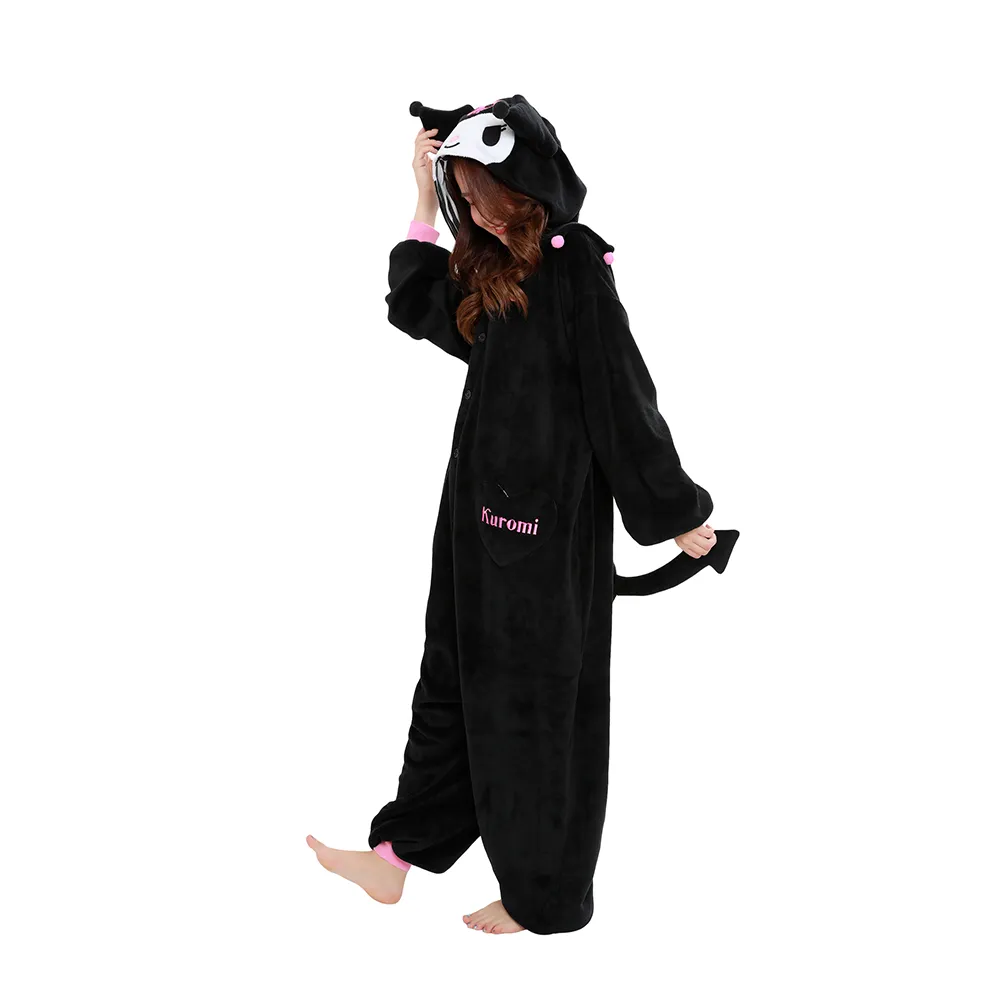 Kuromi Kigurumi Onesie (XL) sold by Sanrio