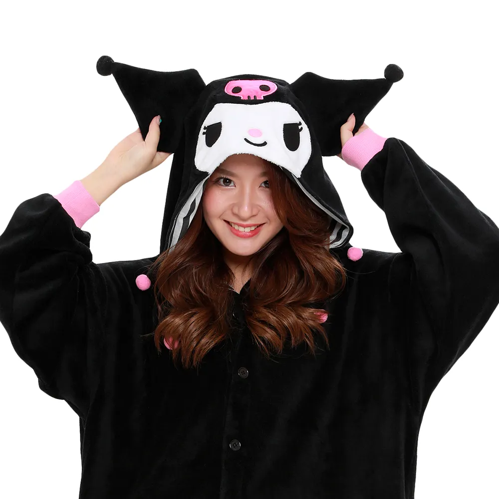 Kuromi Kigurumi Onesie (XL) sold by Sanrio product image thumbnail 2