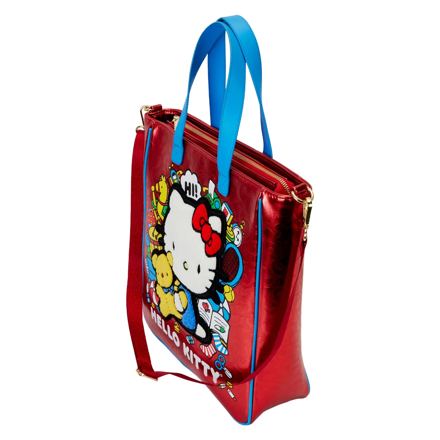 Hello Kitty x Loungefly 50th Anniversary Classic Tote with Coin Bag sold by Sanrio product image thumbnail 4