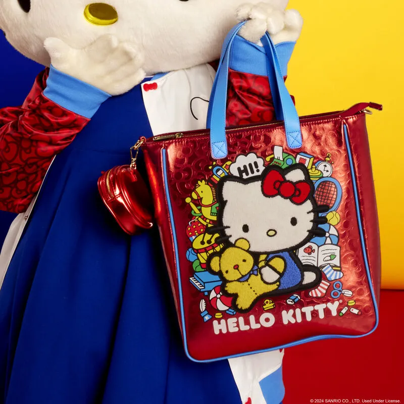 Hello Kitty x Loungefly 50th Anniversary Classic Tote with Coin Bag sold by Sanrio product image thumbnail 2