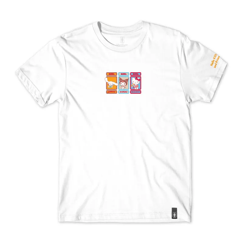 Hello Kitty and Friends x GIRL White Trio Tee (Woodland Wonder) sold by Sanrio