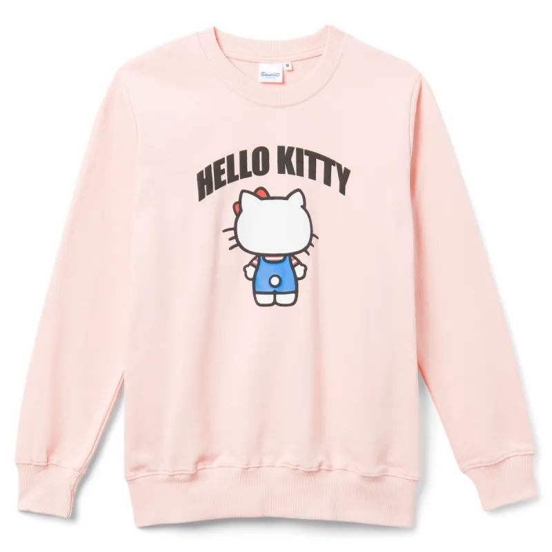 Hello Kitty Backside Print Sweatshirt Pink sold by Sanrio