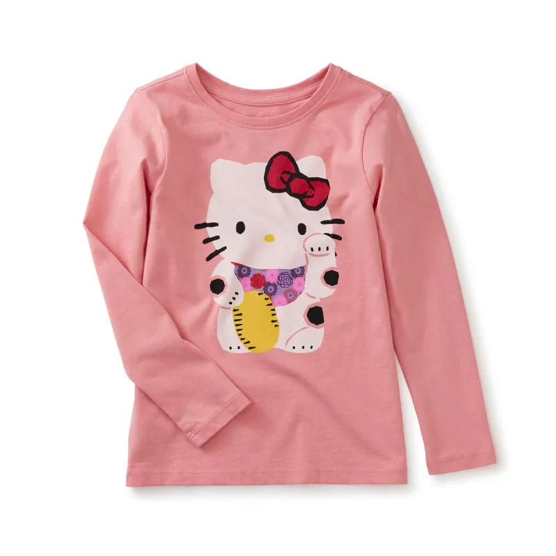 Tea Collection x Hello Kitty Waving Longsleeve sold by Sanrio
