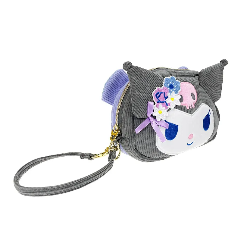 Kuromi 2-Way Wristlet (Charming Florals Series) sold by Sanrio product image thumbnail 3