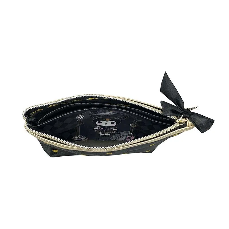 Kuromi Mesh Zipper Pouch (Fancy Ribbons Series) sold by Sanrio product image thumbnail 2