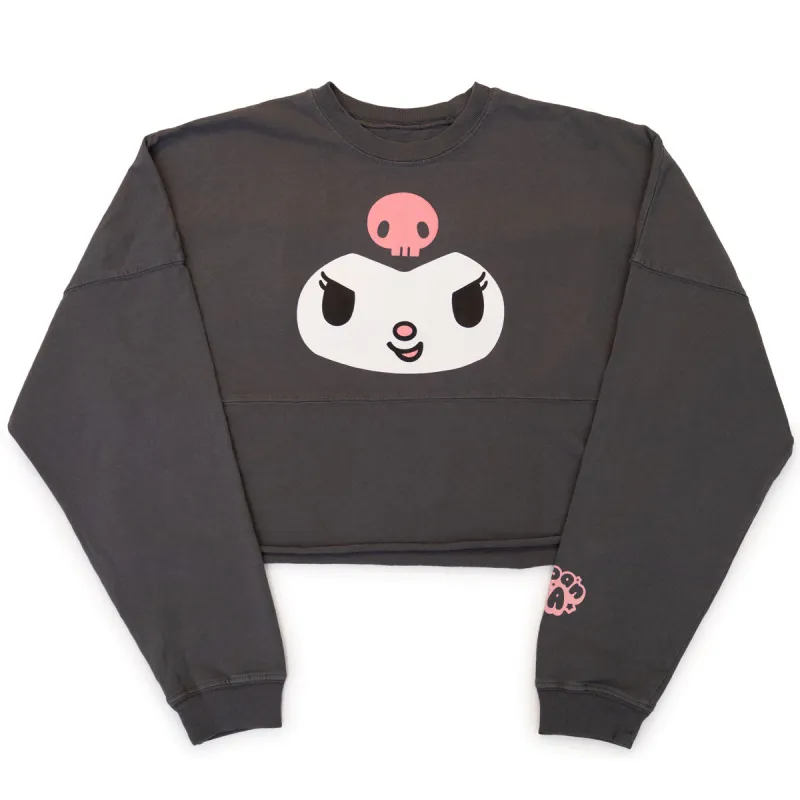 Kuromi JapanLA Cropped Spirit Jersey sold by Sanrio