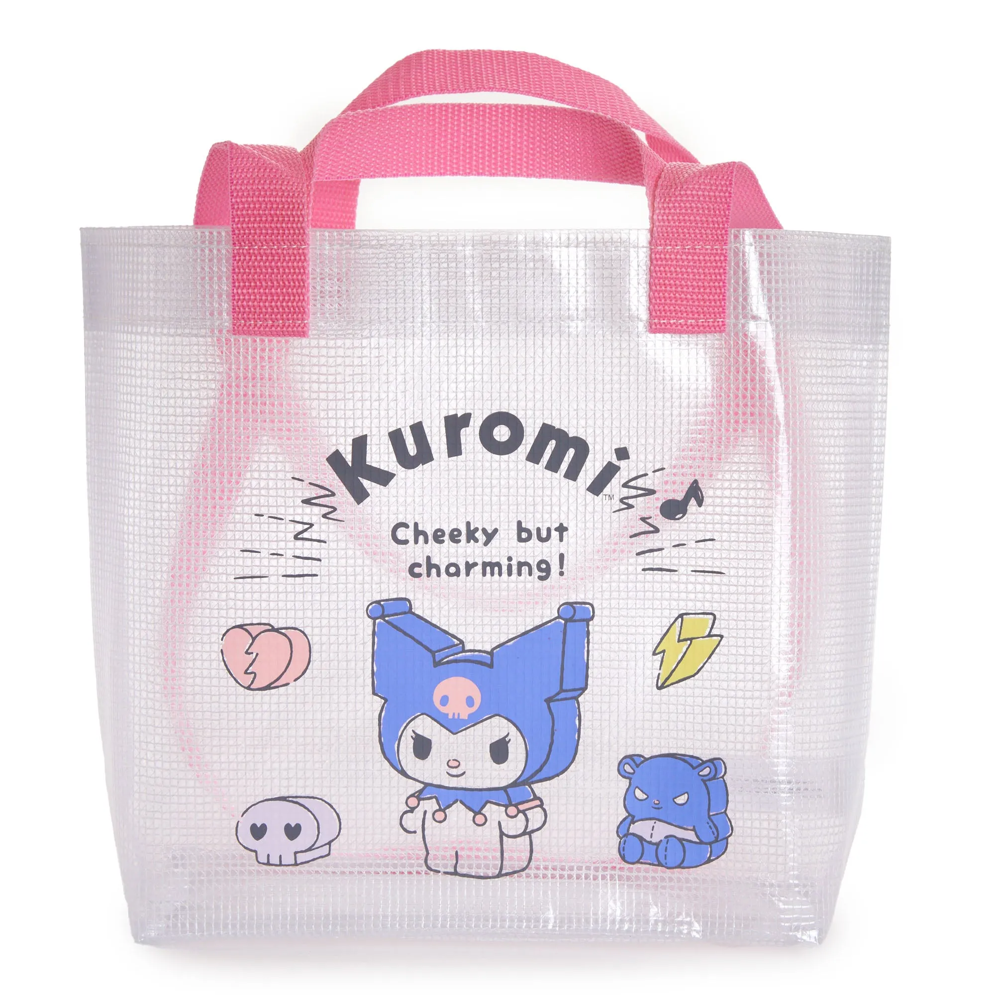 Kuromi 2-Way Vinyl Tote Bag (Besties Friend Series) sold by Sanrio product image thumbnail 2