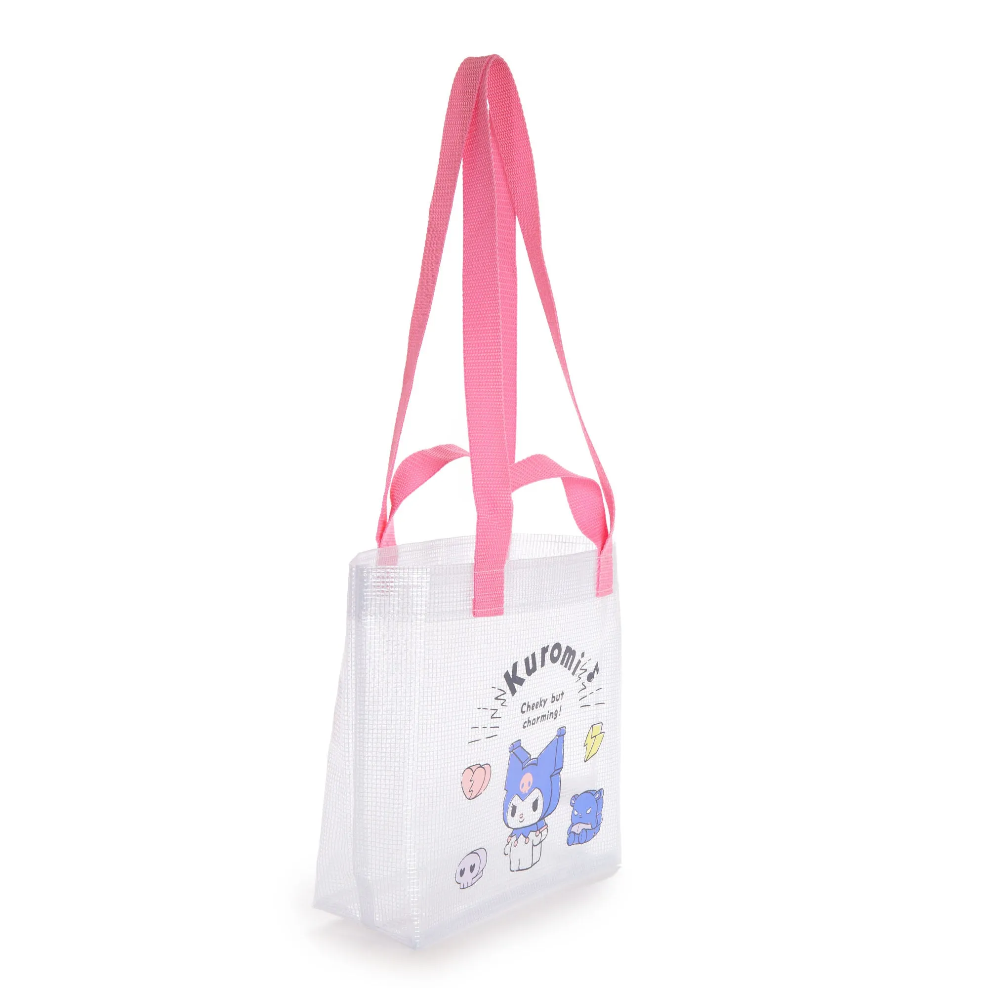 Kuromi 2-Way Vinyl Tote Bag (Besties Friend Series) sold by Sanrio product image thumbnail 3
