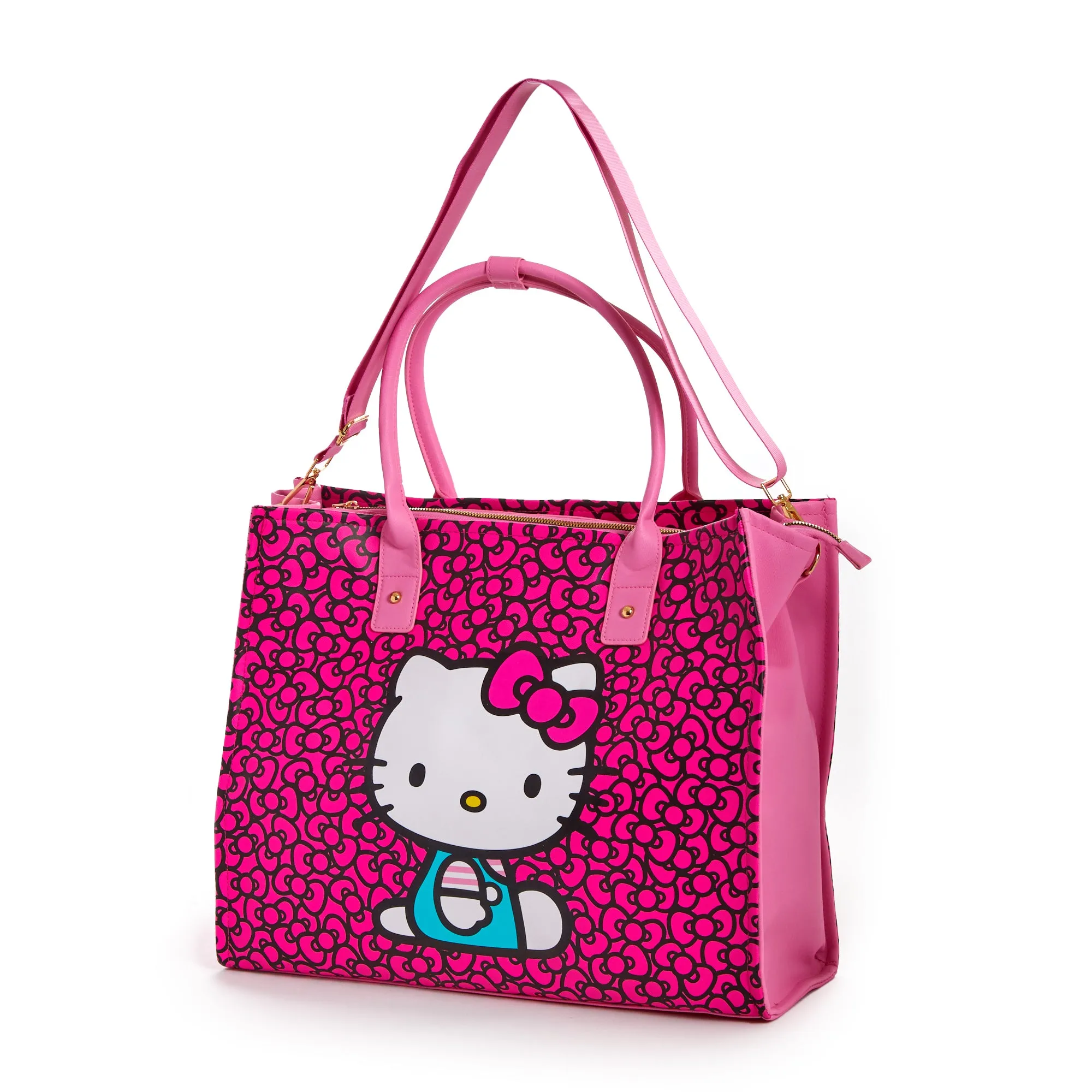 Hello Kitty 3-pc All-Over Print Travel Tote Set sold by Sanrio product image thumbnail 2