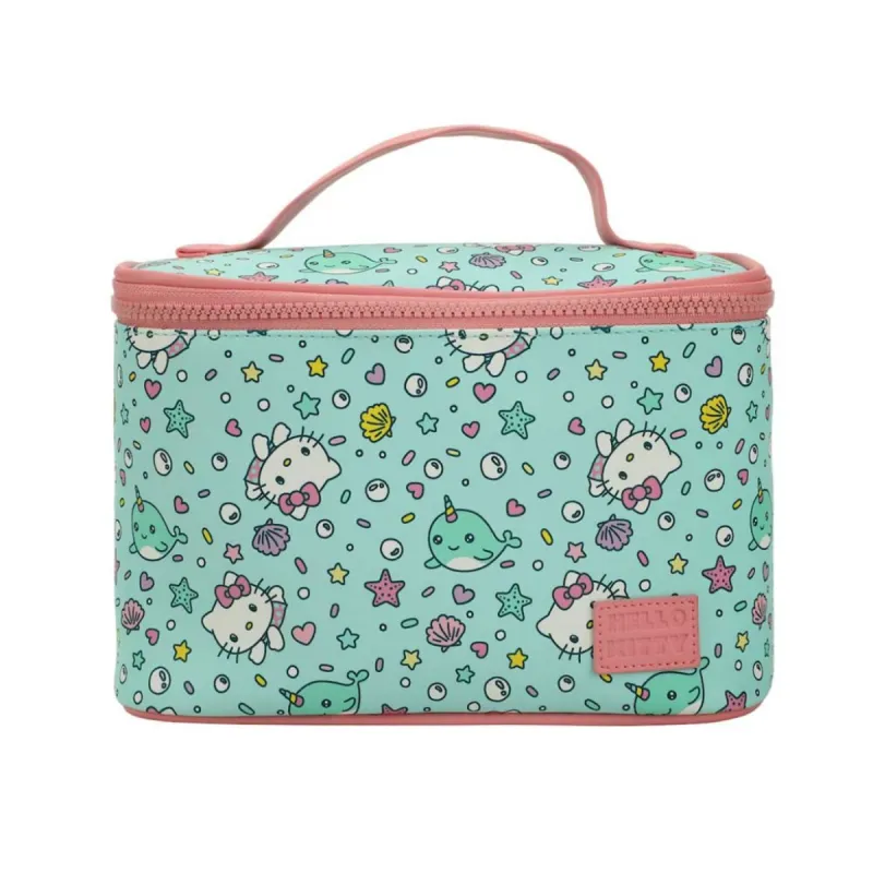 Hello Kitty Under the Sea Travel Beauty Case sold by Sanrio