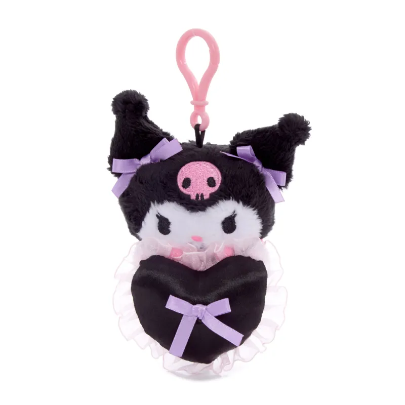 Kuromi Lovely Ribbons Mascot Clip sold by Sanrio