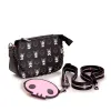 Kuromi x Loungefly Skully Convertible Crossbody Bag With Coin Purse sold by Sanrio