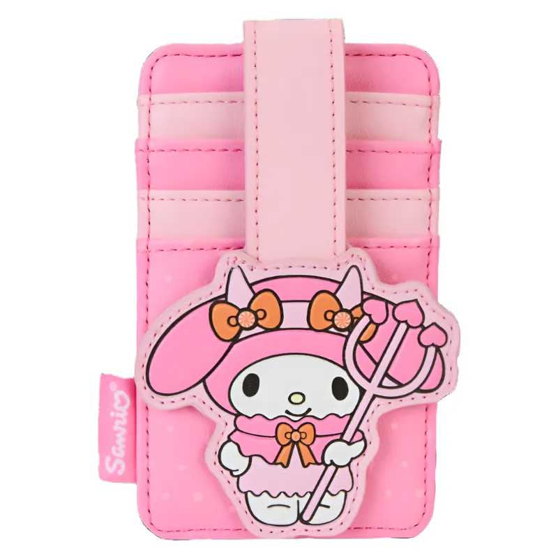 My Melody x Loungefly Pumpkin Card Holder sold by Sanrio
