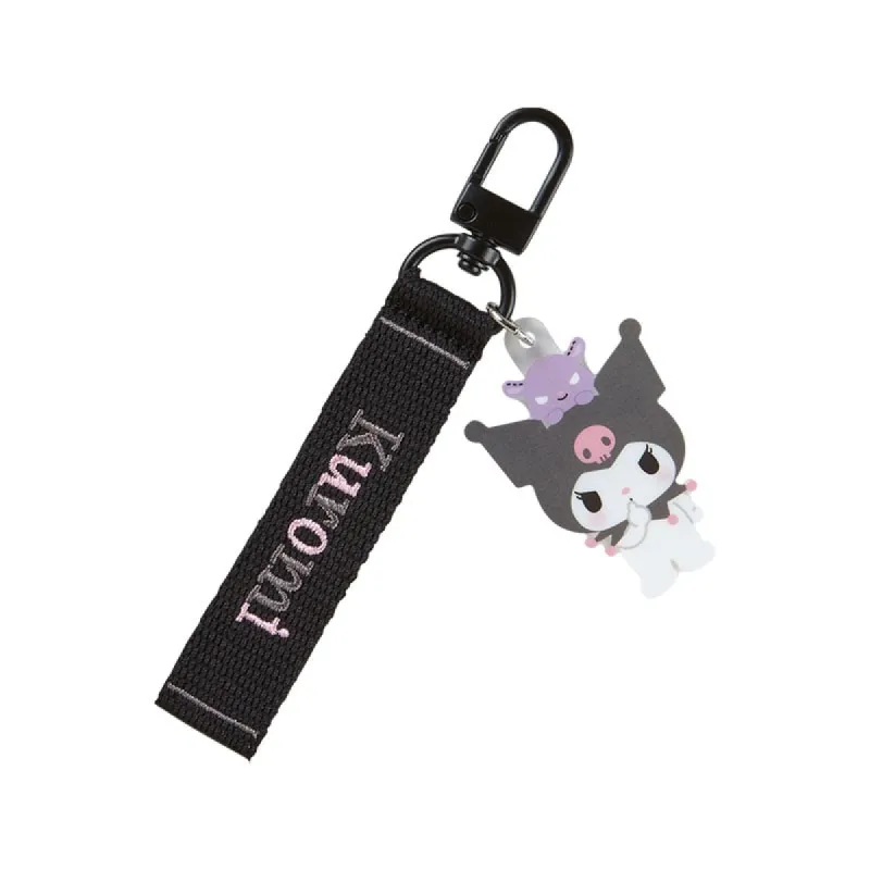 Kuromi Logo Keychain (Sanrio Character Award Series) sold by Sanrio