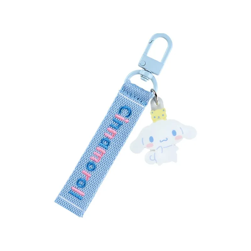 Cinnamoroll Logo Keychain (Sanrio Character Award Series) sold by Sanrio