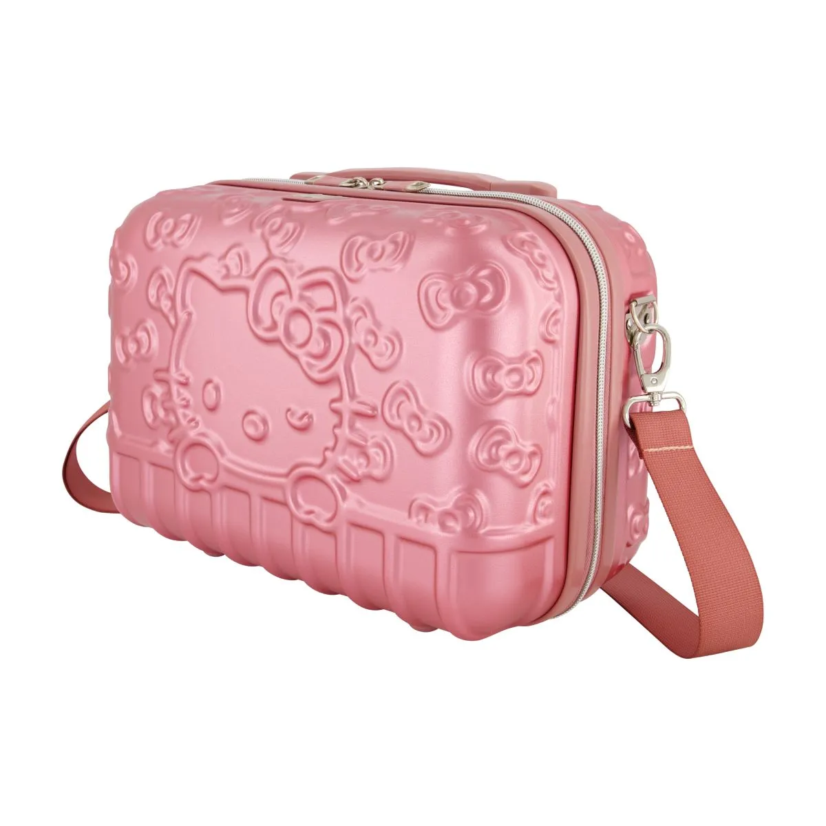 Hello Kitty x FUL Pink Molded Carry-On Train Case sold by Sanrio product image thumbnail 5