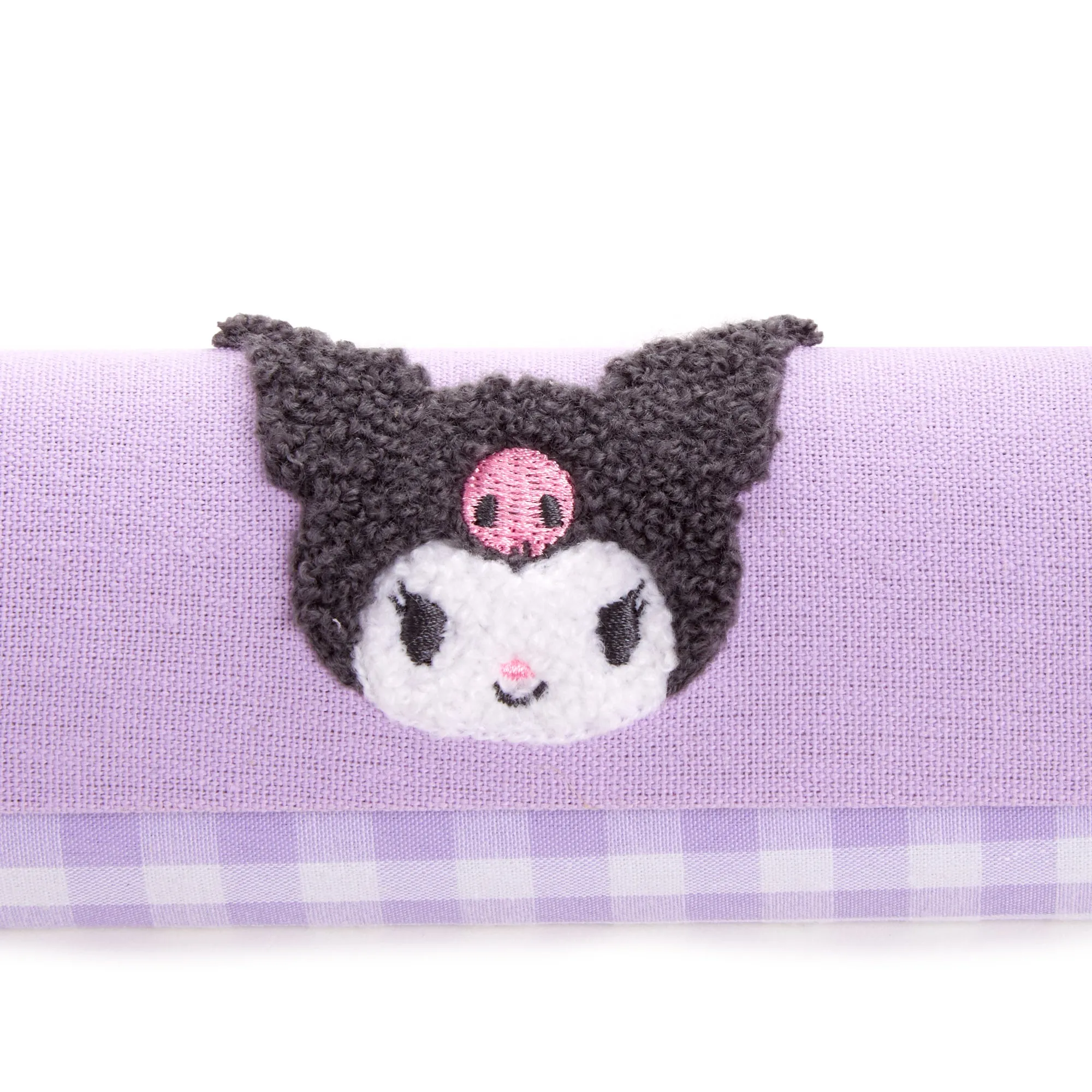 Kuromi Chenille Gingham Eyewear Case sold by Sanrio product image thumbnail 4
