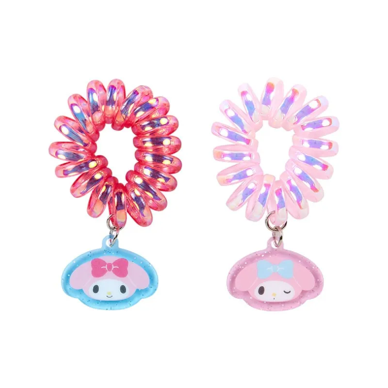My Melody Spiral Hair Ties (Set of 2) sold by Sanrio
