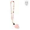 My Melody Latte Bear Beaded Charm Mobile Phone Wrist Strap sold by Sanrio
