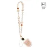 Badtz-maru Latte Bear Beaded Charm Mobile Phone Wrist Strap sold by Sanrio