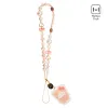 Hello Kitty Latte Bear Beaded Charm Mobile Phone Wrist Strap sold by Sanrio