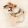Cinnamoroll Latte Bear Beaded Charm Mobile Phone Wrist Strap sold by Sanrio