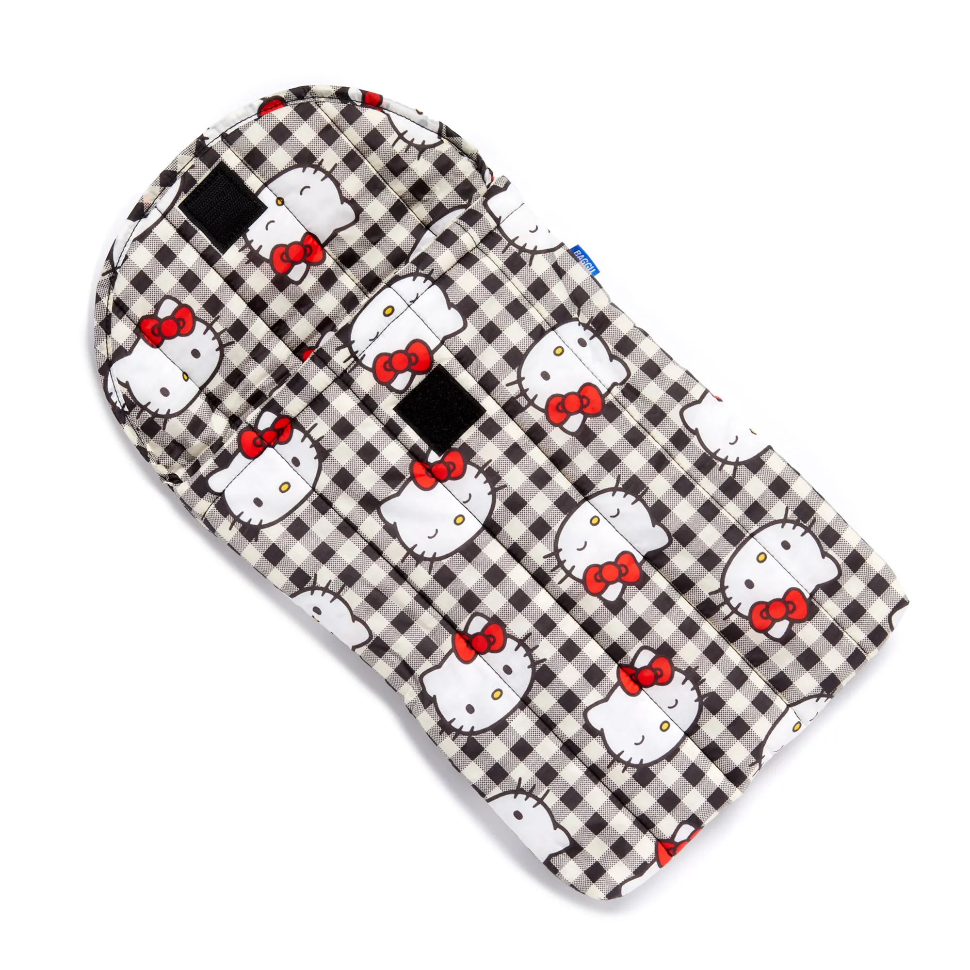 Hello Kitty x Baggu 50th Anniversary Puffy Laptop Sleeve (Black Gingham) sold by Sanrio product image thumbnail 3