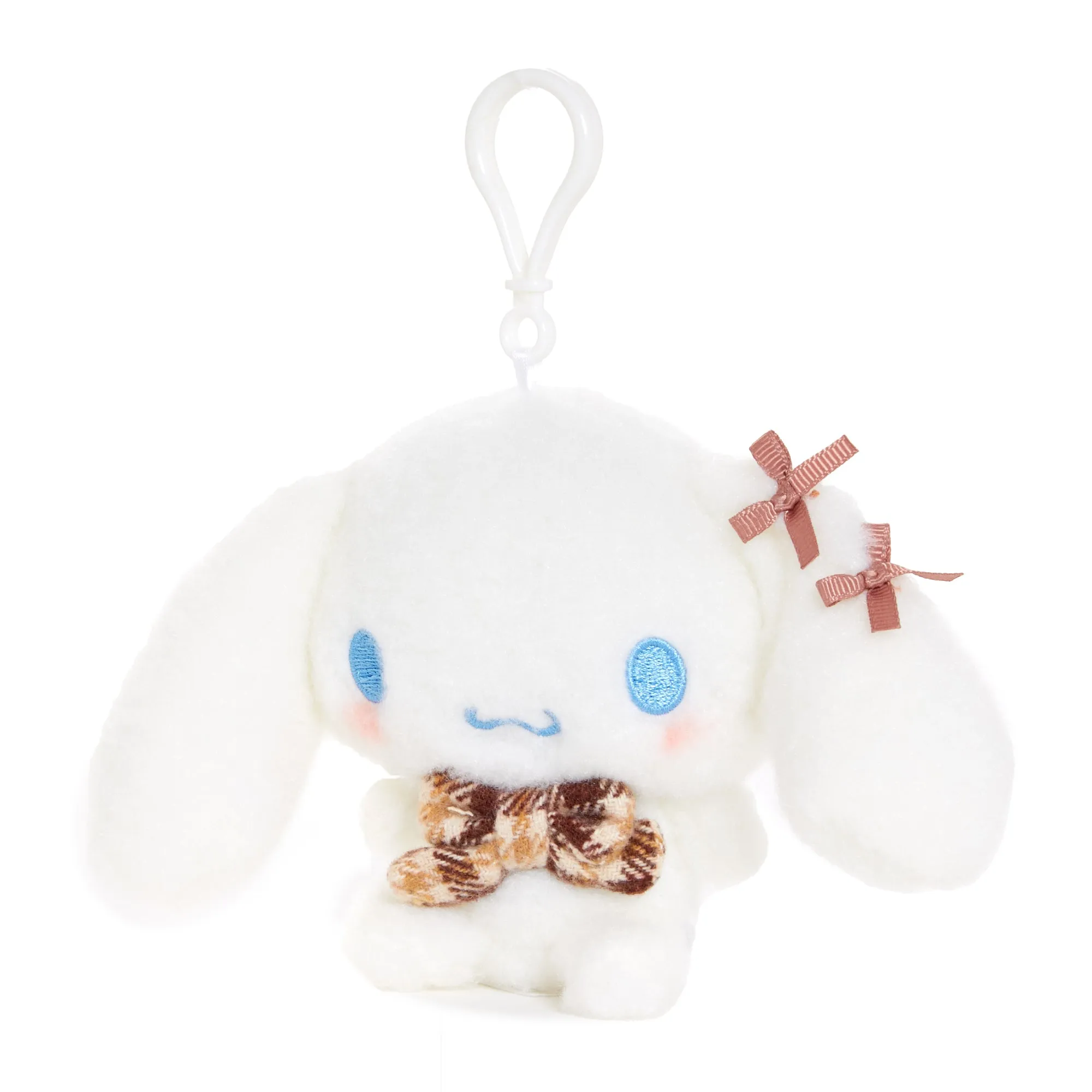 Cinnamoroll Mascot Clip (Mocha Check Series) sold by Sanrio product image thumbnail 2